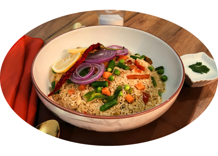 Jelo Vegetable Biriyani